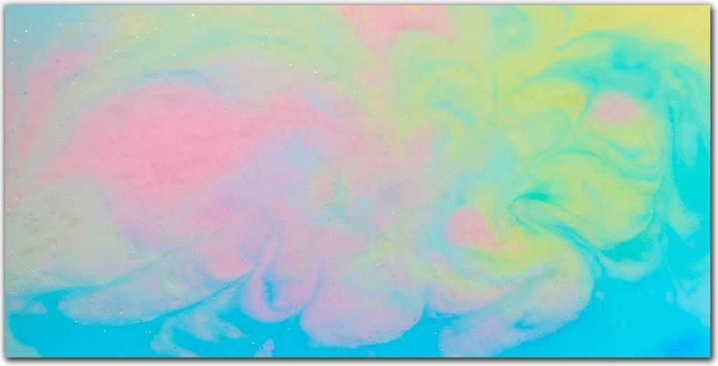 Coloray Bild aus Leinwand 120x60 Leinwand Dekoration - Pastell Wolke