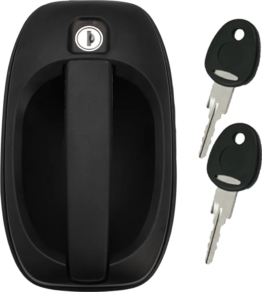 Serrure extérieure FAP M1 noire : sécurisez votre caravane en voyage