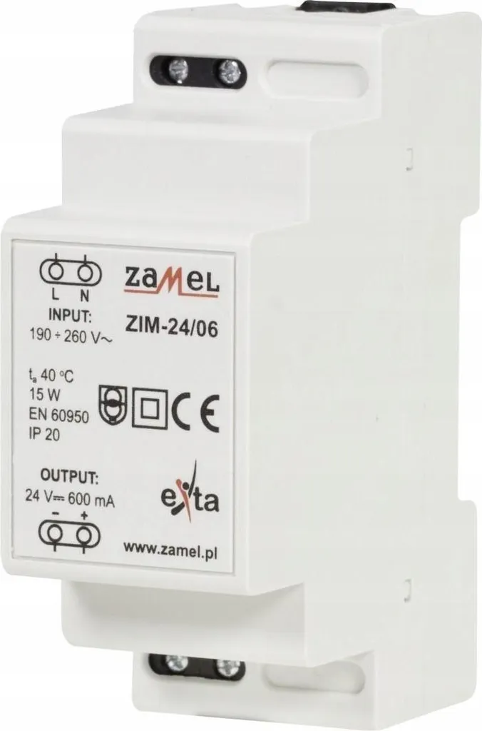 Alimentation Zamel ZIM-24/06 24V : stop aux chutes de tension DC
