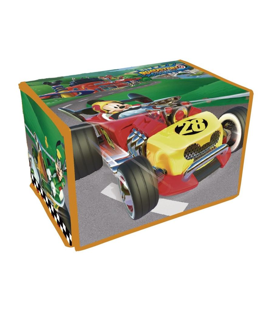 Mickey Mouse Aufbewahrungsbox Teppich Spielzeugkiste 38x31x25cm