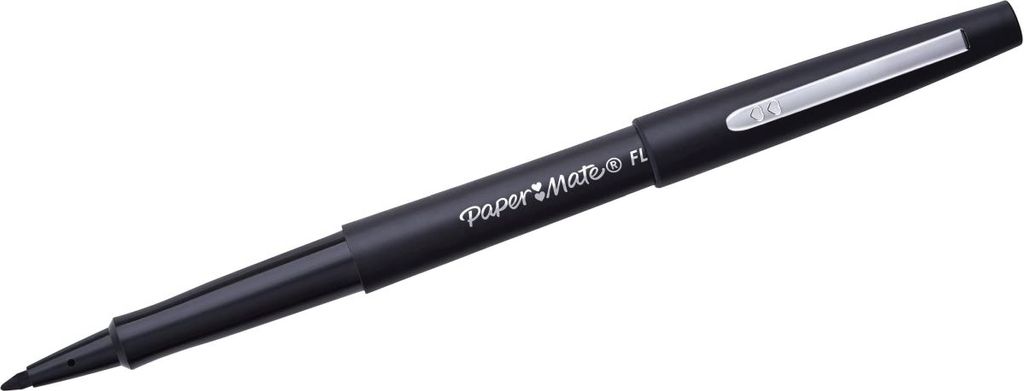 Papermate Flair, Černá, Střední, Černá, Plast, Kulatý, 1 mm Obrázek produktu 