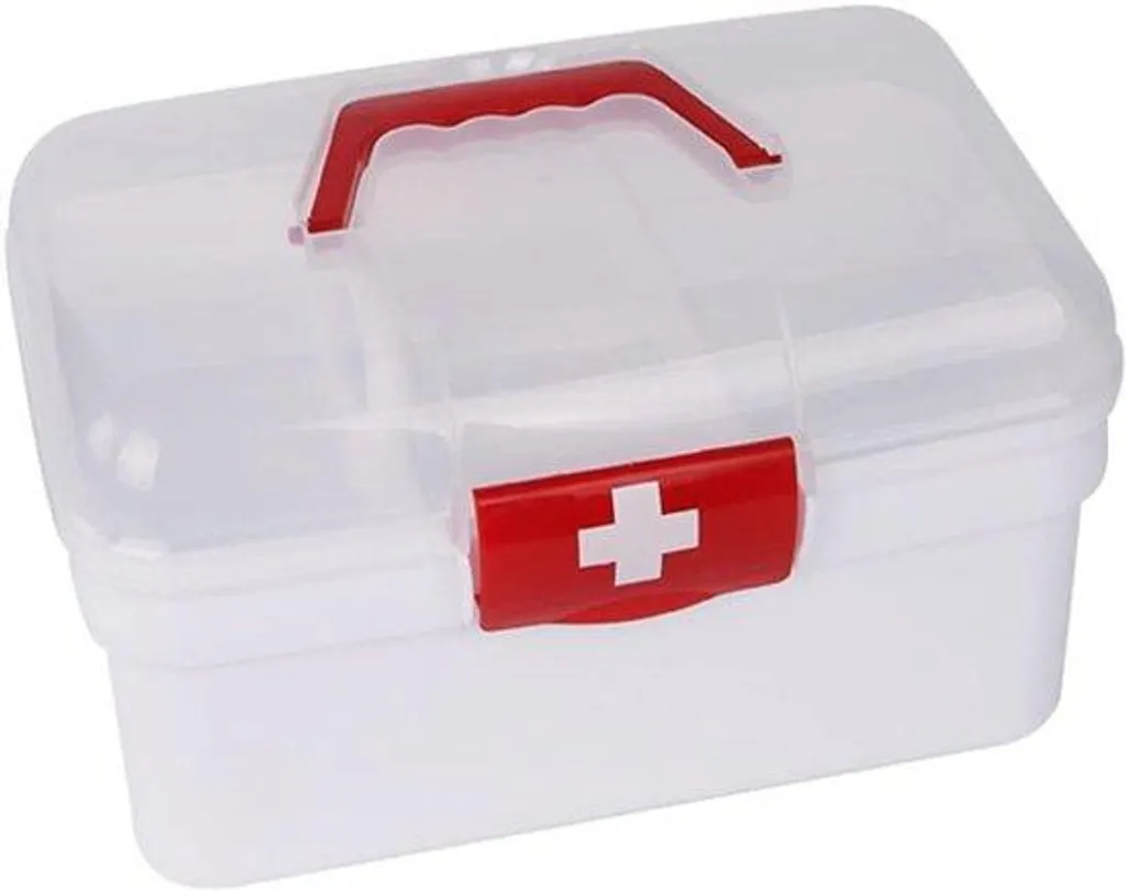 Petite trousse de secours zippée avec séparation et double rangement