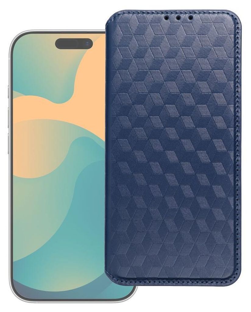 Flip case passend für iPhone 17 PRO Cubic Book blue
