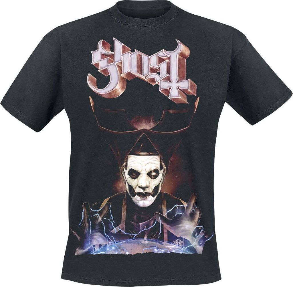 Ghost T-Shirt Herren Re-Imperatour Admat schwarz S