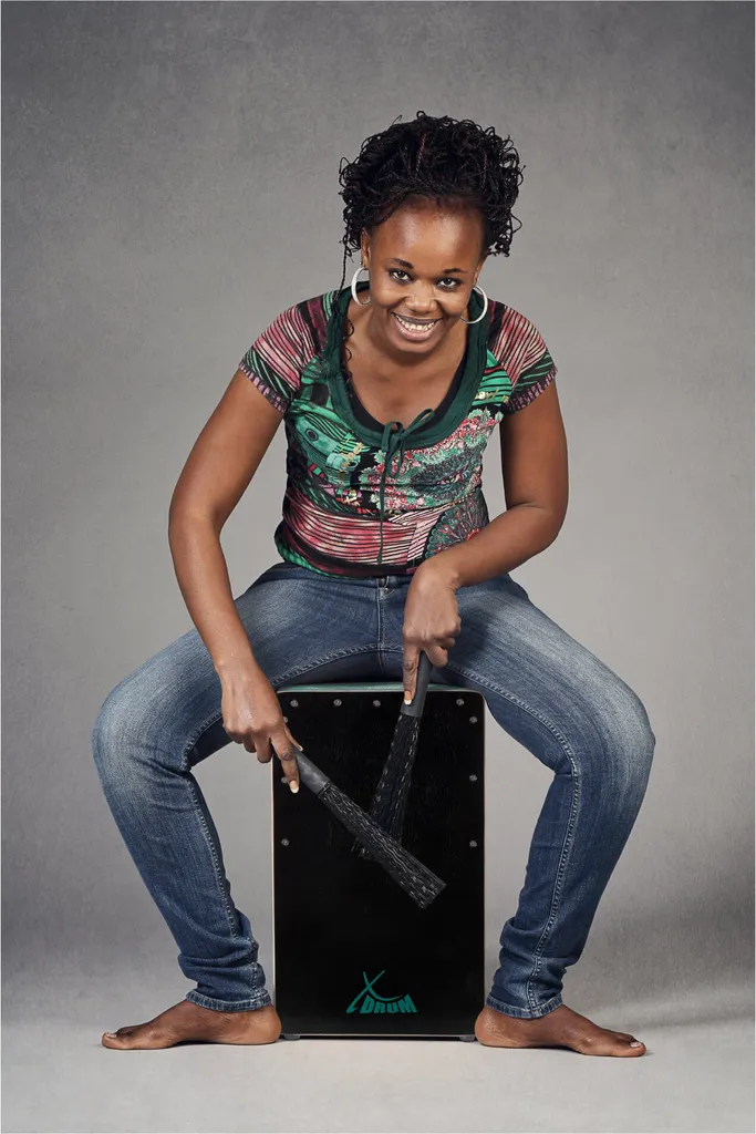 Cajon Proline Turtle Design pour set acoustique - Percussion de voyage