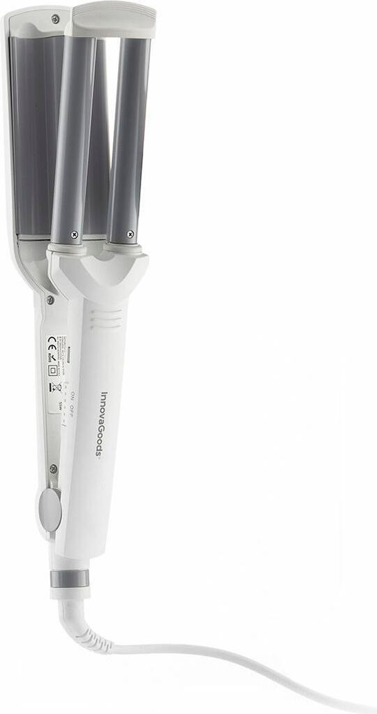 InnovaGoods WAVIO Wave Ceramic Hair Straightener White 55W Produktbild 