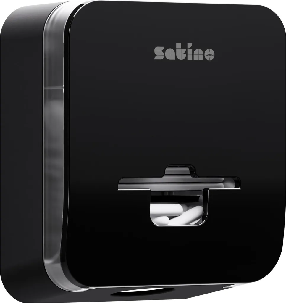 Distributeur hygiène féminine Satino compact et robuste 333443