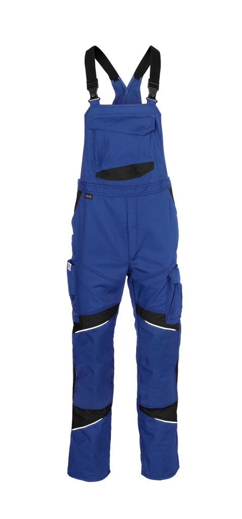 Kübler Activiq Baumwolle+ Latzhose kbl.blau/schwarz Gr. 62