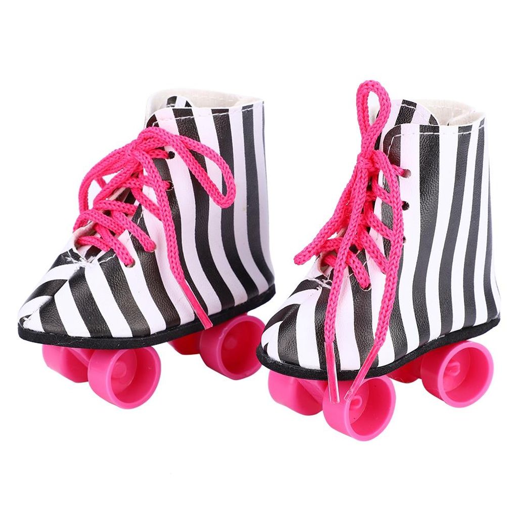 Modische Puppenaccessoires: Rollschuhe für 45 cm große Produktbild 