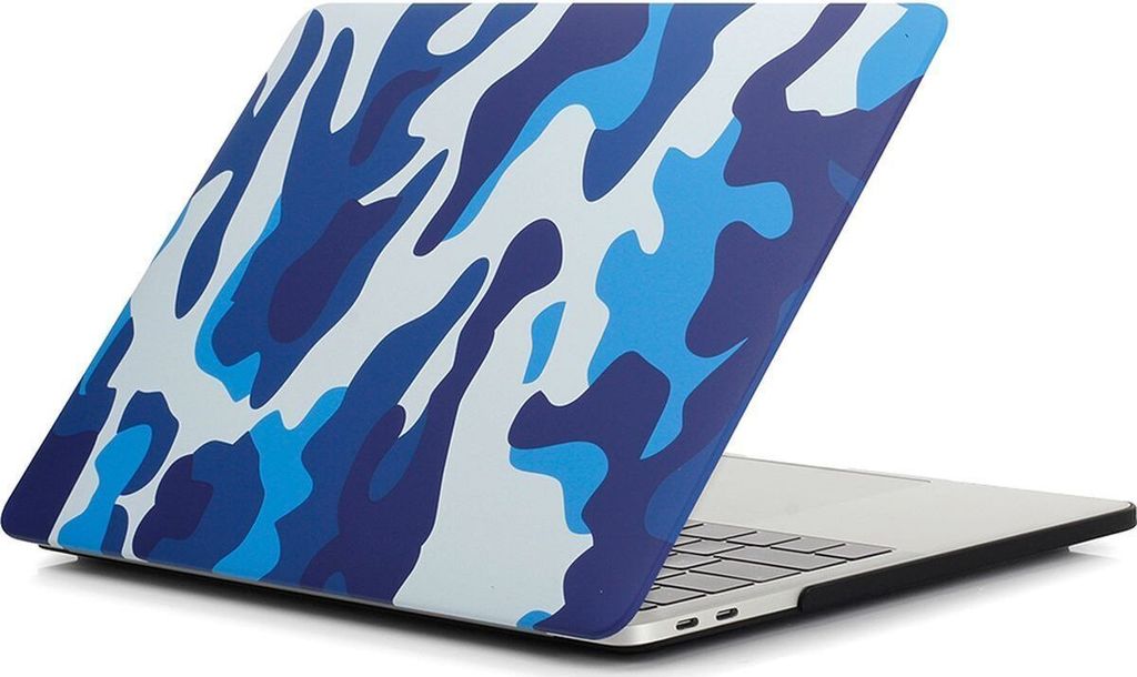 Mobigear Design MacBook Pro 14 Zoll (2021-2026) Hardcase Hülle MacBook Case - Sea Camauflage - Model A2442 / A2779 / A2918 / A2992 / A3401 / A3112...