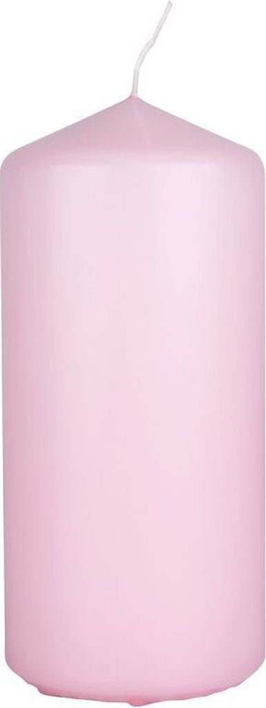 12x Duni Stumpenkerzen 150 x Ø 70 mm 62 Std. Soft Pink Paraffin