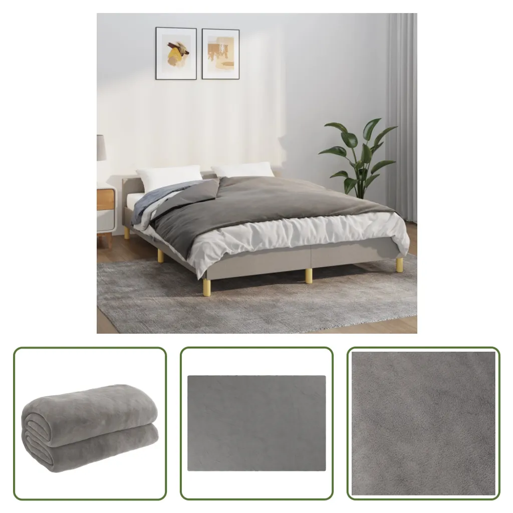 Coperta Pesante Grigia 10kg The Living Store - Offerta Miglior Sonno