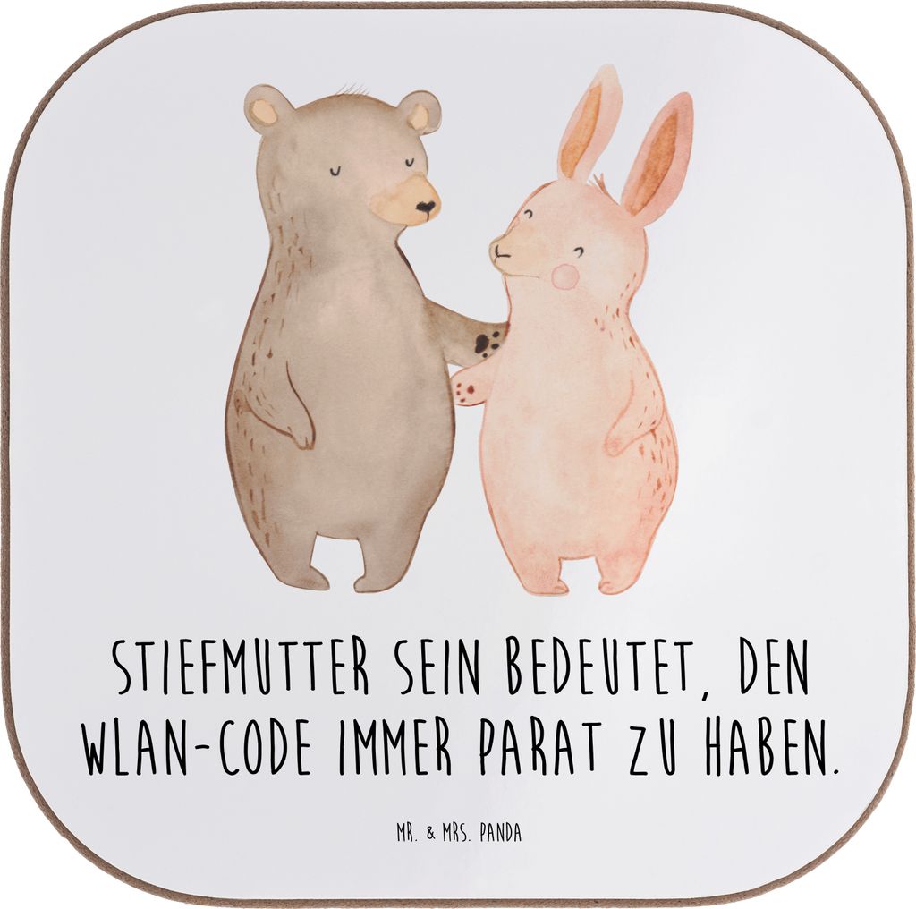Mr. & Mrs. Panda Untersetzer für Gläser Stiefmutter Heldin Produktbild 