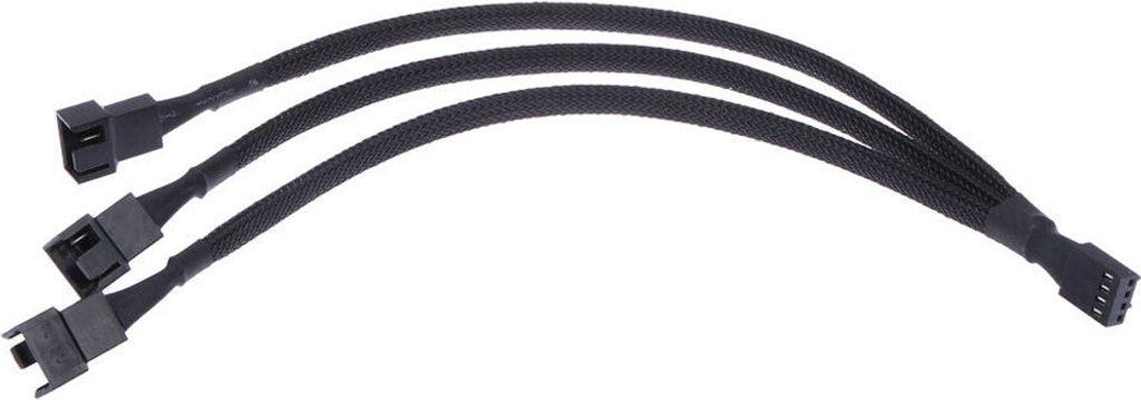 H78 4pin PWM Kabel Adapter PC Lüfter Splitter 1x Buchse 3x Stecker 1:3 Verteiler