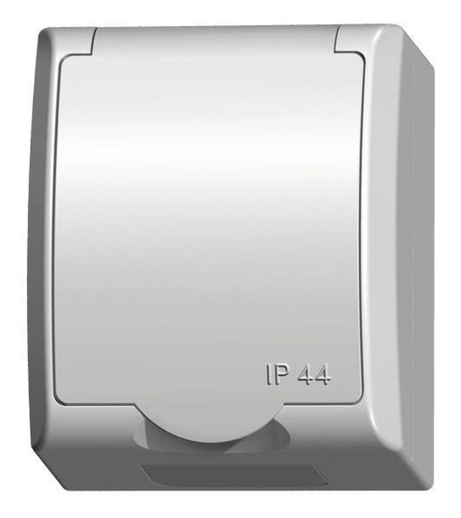 Ospel GNH-1HS/00/w, Weiß, IP44, 16 A, 60 mm, 52 mm, 70 mm