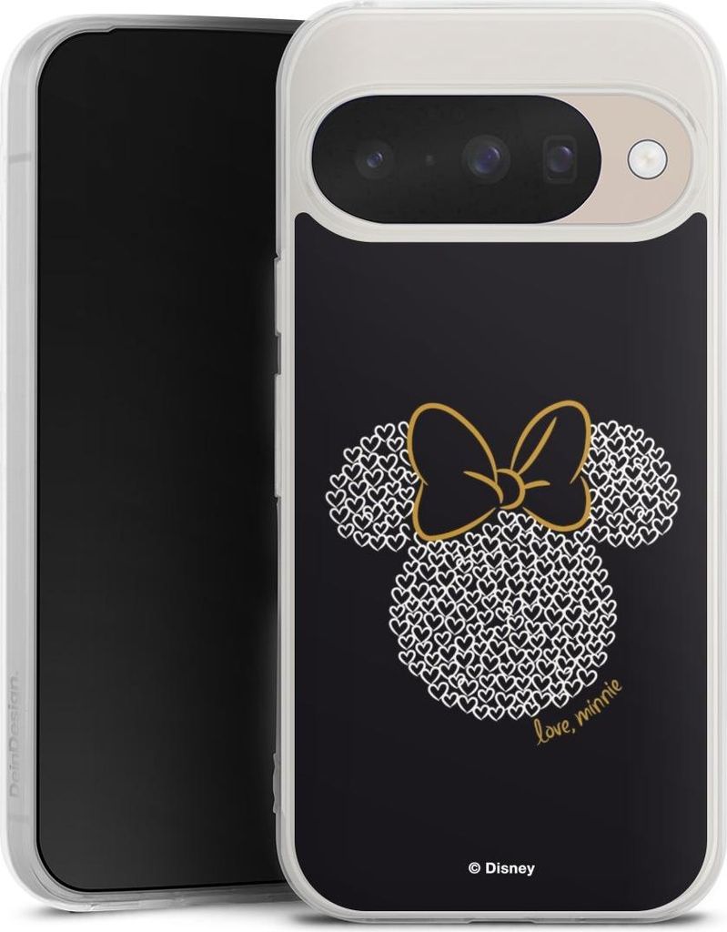 DeinDesign Handyhülle für Google Pixel 10 Pro Silikon Hülle Case Smartphone Schutzhülle Disney Minnie Mouse Muster