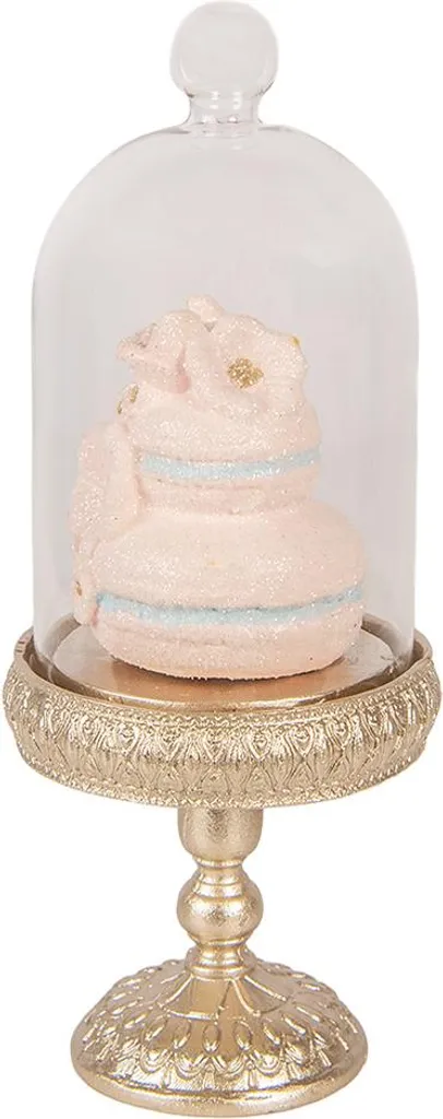 Statuette de Macarons Décorative Coloris Or - Objet Design de 17 cm - 2