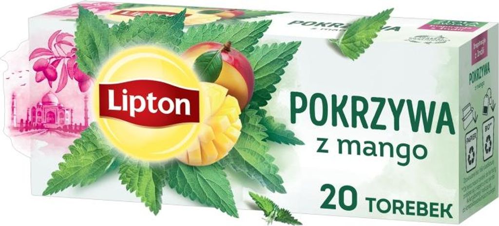 Lipton Infusion Nettle & Mango 20tb Zdjęcie produktu 