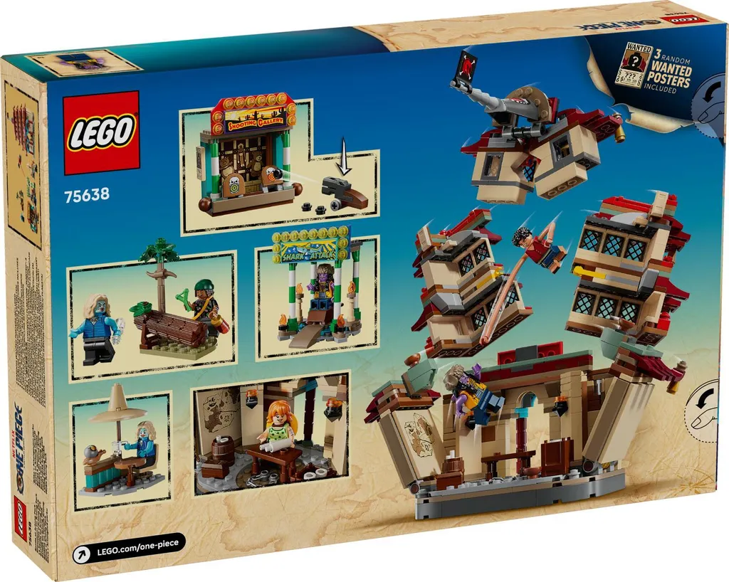 LEGO One Piece 75638 La Bataille du Parc Arlong Jeu de Construction culte