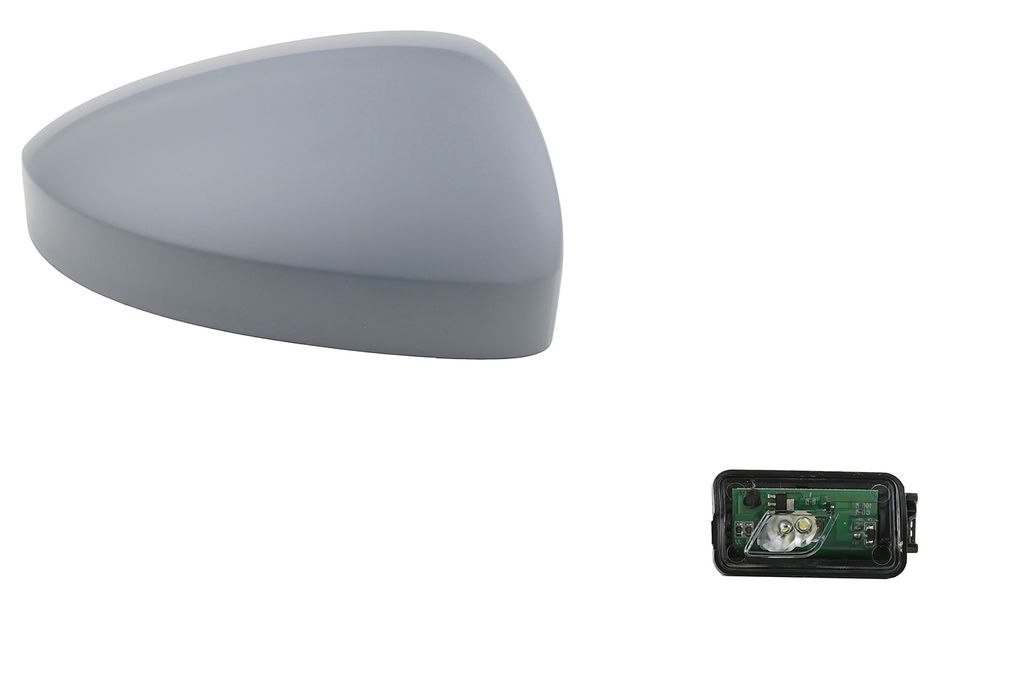 Johns, Spiegelkappe + Vorfeldausleuchtung rechts passend für VW Tiguan AD ab 01/ 2016 - 5NA945922 5NA857538 5NA857538GRU