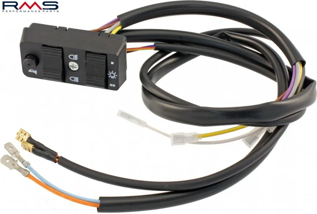 Interrupteur de lumière robuste pour guidon de Vespa PX