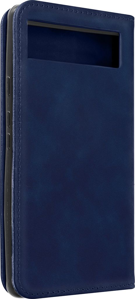 Avizar, Klapphülle mit Portemonnaie, Kunstlederetui für Google Pixel 6a, Blau