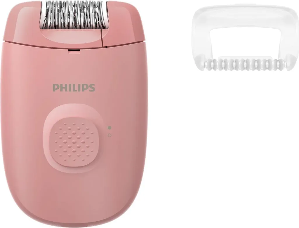 Épilateur Électrique Philips Satinelle Essential BRE227/00 Rose et Blanc