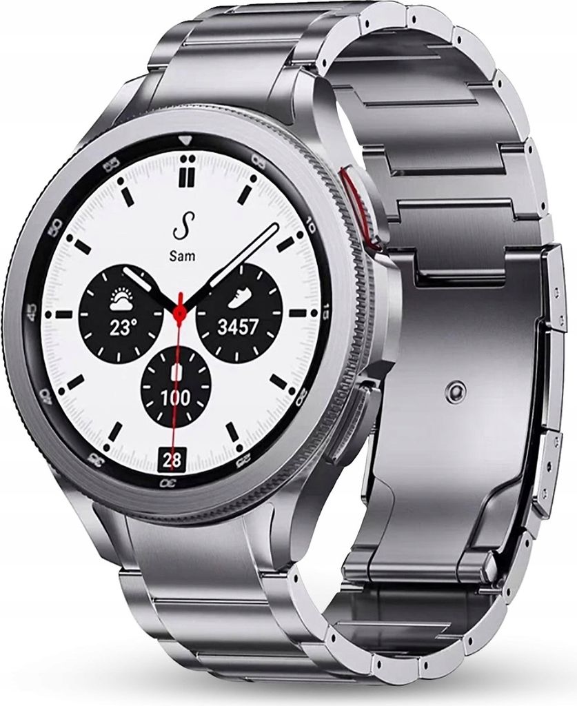 TYTANOWA BRANSOLETA DO SAMSUNG GALAXY WATCH 4 5 6 7 FE PRO Zdjęcie produktu 