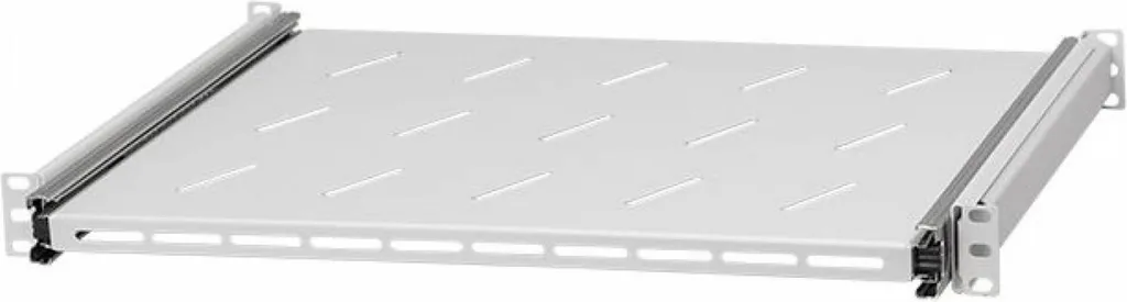 Mensola Pull-out Rack 19 pollici 1U - Soluzione Salvaspazio Grigia 350mm