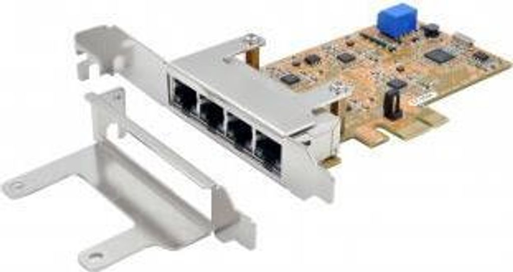 Exsys EX-6084 - Eingebaut - Verkabelt - PCI Express - Ethernet - 1000 Mbit/s