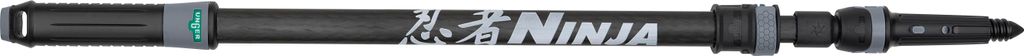 Unger Carbon Teleskopstange Ninja (1,20 m, 2-teilig, kompakt, Fensterreinigung)