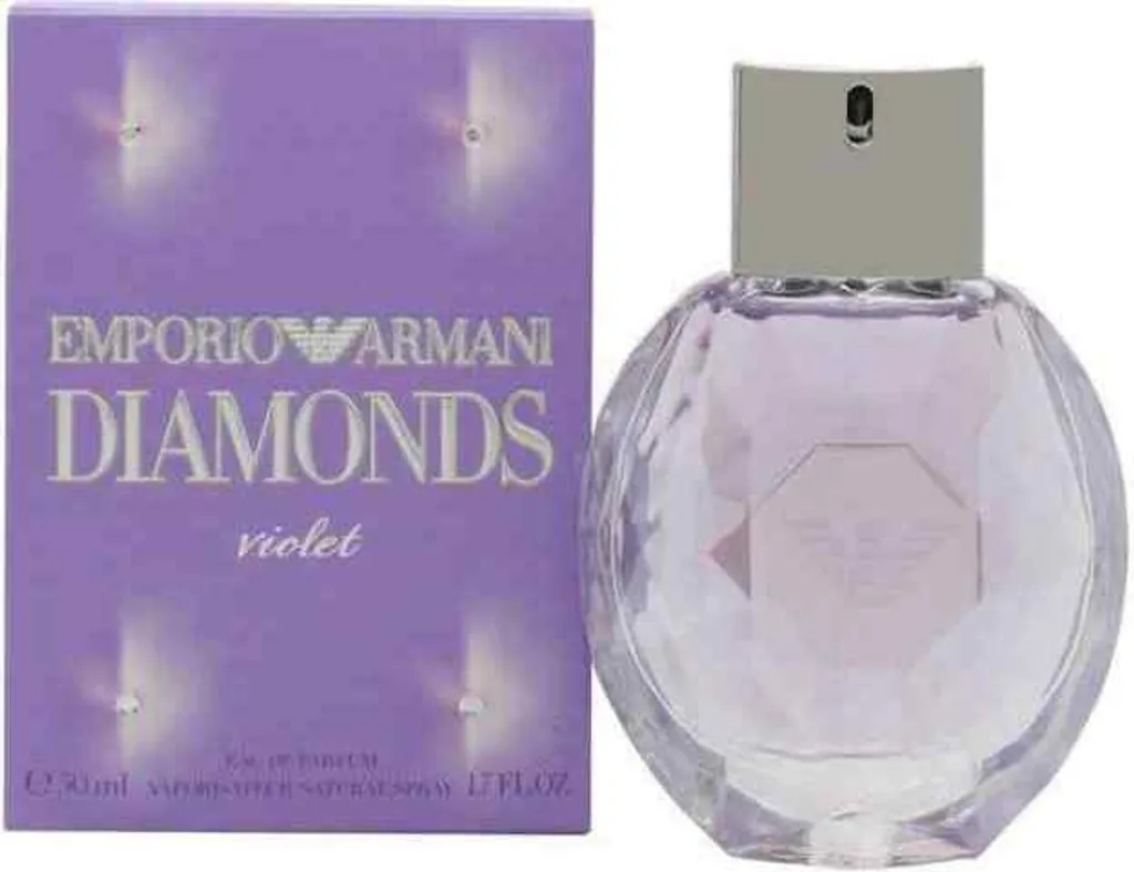 Emporio Diamonds Violet Armani - Parfum Floral Boisé pour Femme de 50 ml