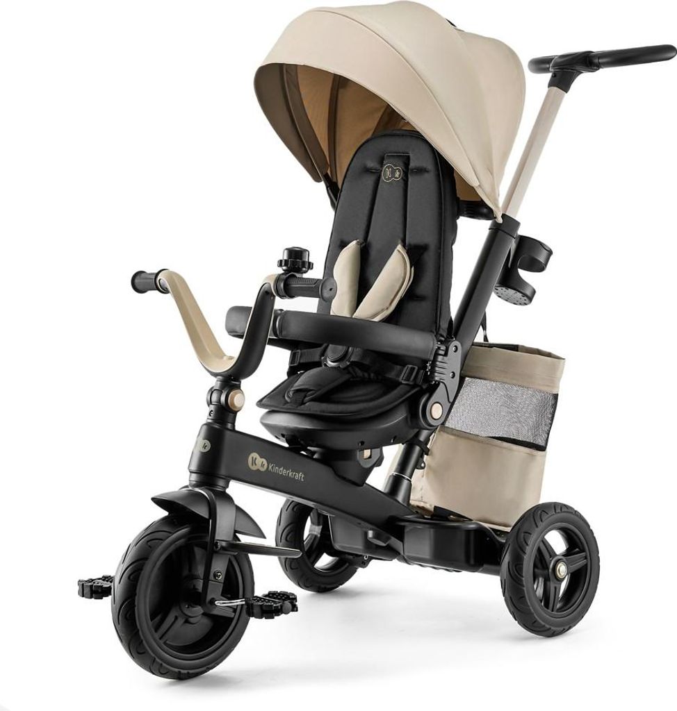 KINDERKRAFT Triciclo per bambini Easytwist Beige Immagine del prodotto 