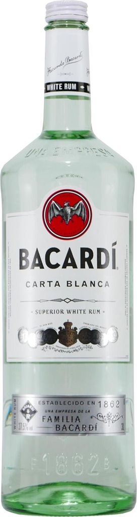 Bacardí Carta Blanca | 40 % vol | 3 l Produktbild 