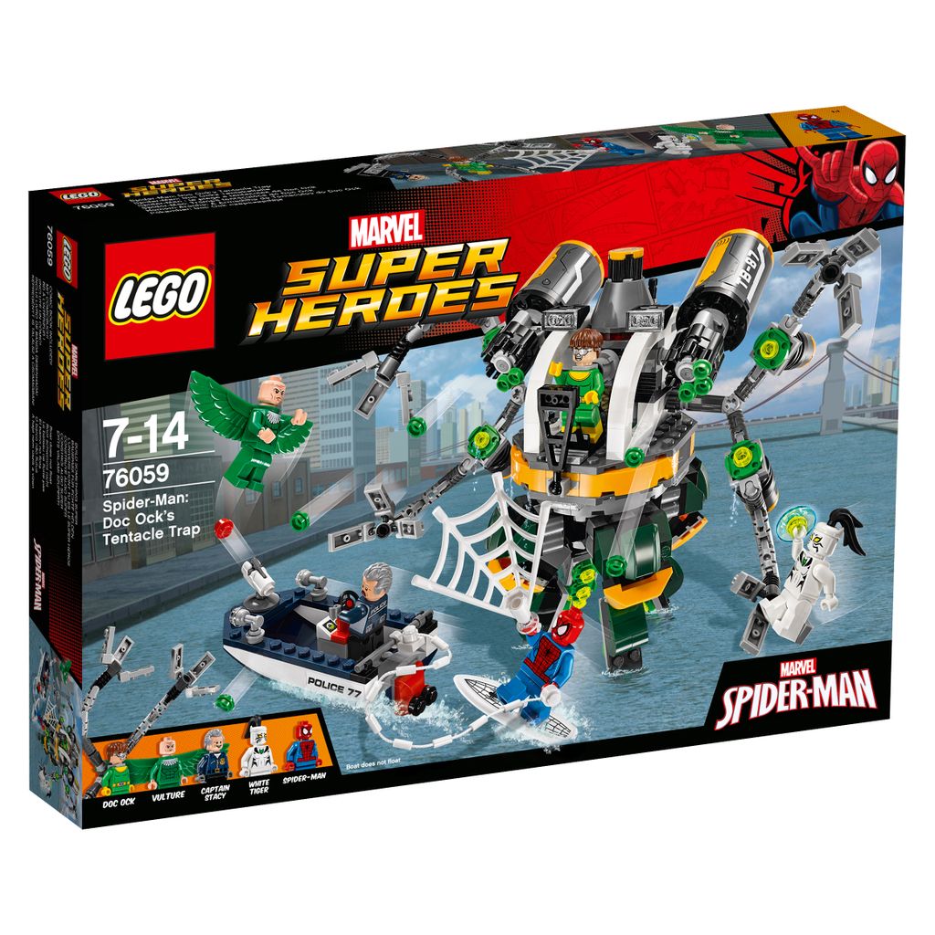 LEGO Marvel Super Heroes Spider-Man: Doc Ocks Tentakelfalle 76059