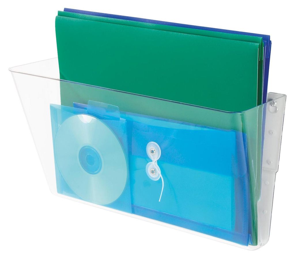 deflecto Wandprospekthalter "DocuPocket", magnetisch, A4 Querformat