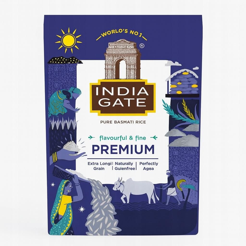 INDIA GATE Basmatireis PREMIUM 1kg