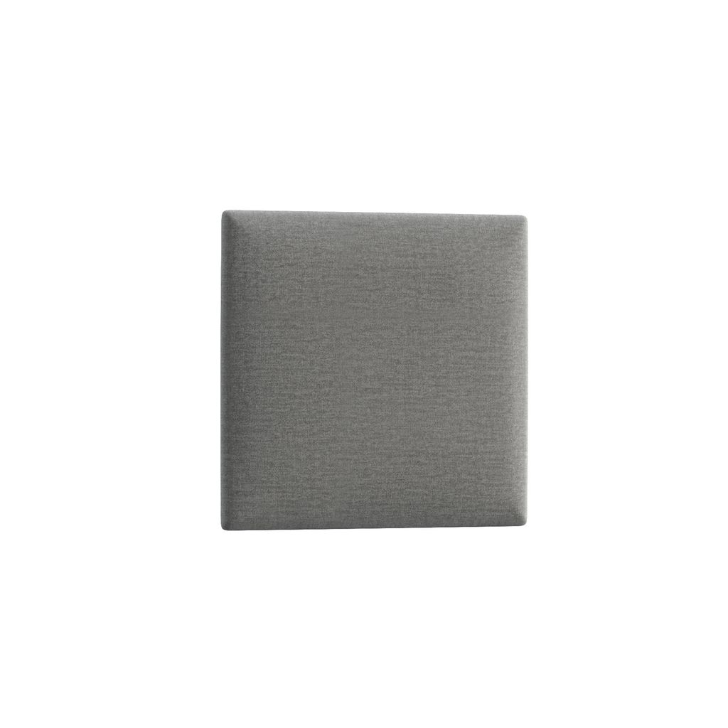 Gepolstertes Wandpaneel QUADRATTA 40x40 cm - verschiedene Farben Farbe: Hellgrau