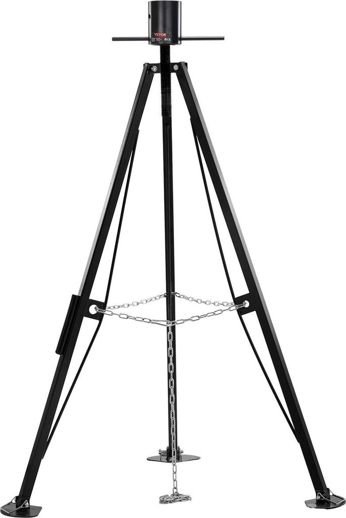 Fünfte-Rad-Dreibein-Stabilisator, 5000 lbs Tragkraft Dreibein-Fünfte-Rad-Stabilisator, 35"-57" höhenverstellbarer RV-Schwanenhalsstabilisator, D...