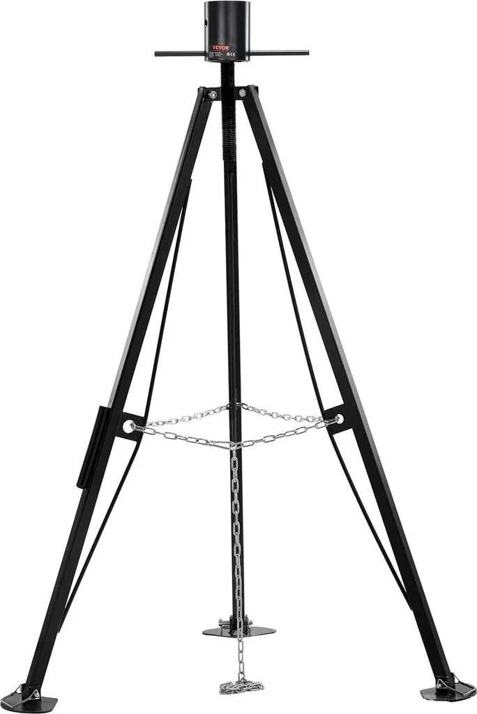 Stabilisateur à trépied pour sellette d'attelage VR 5000 lb 35-57 po
