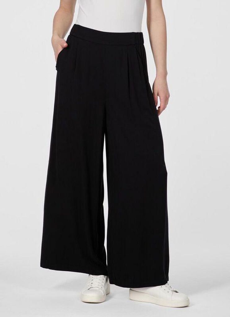 Ragwear Stoffhose Damen LOGGAN schwarz Basics, Streetwear 100% Viskose XL