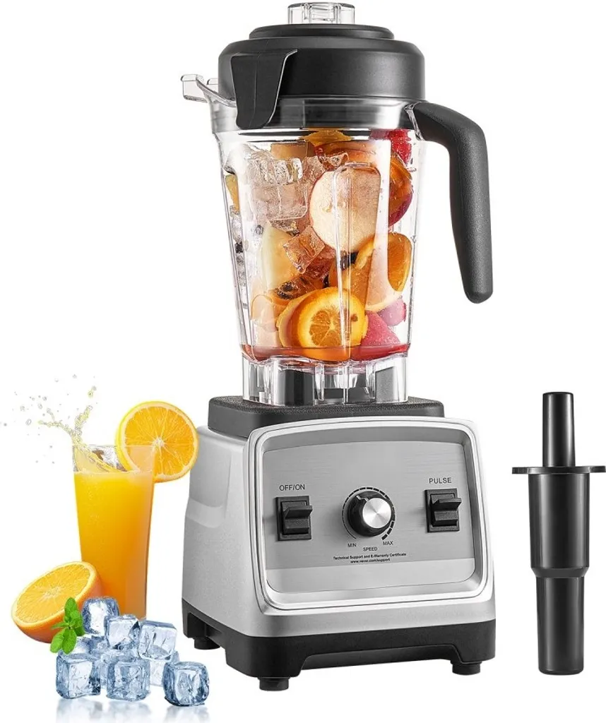 Mixeur blender 1600W robuste : fini les grumeaux dans vos smoothies 2,5L