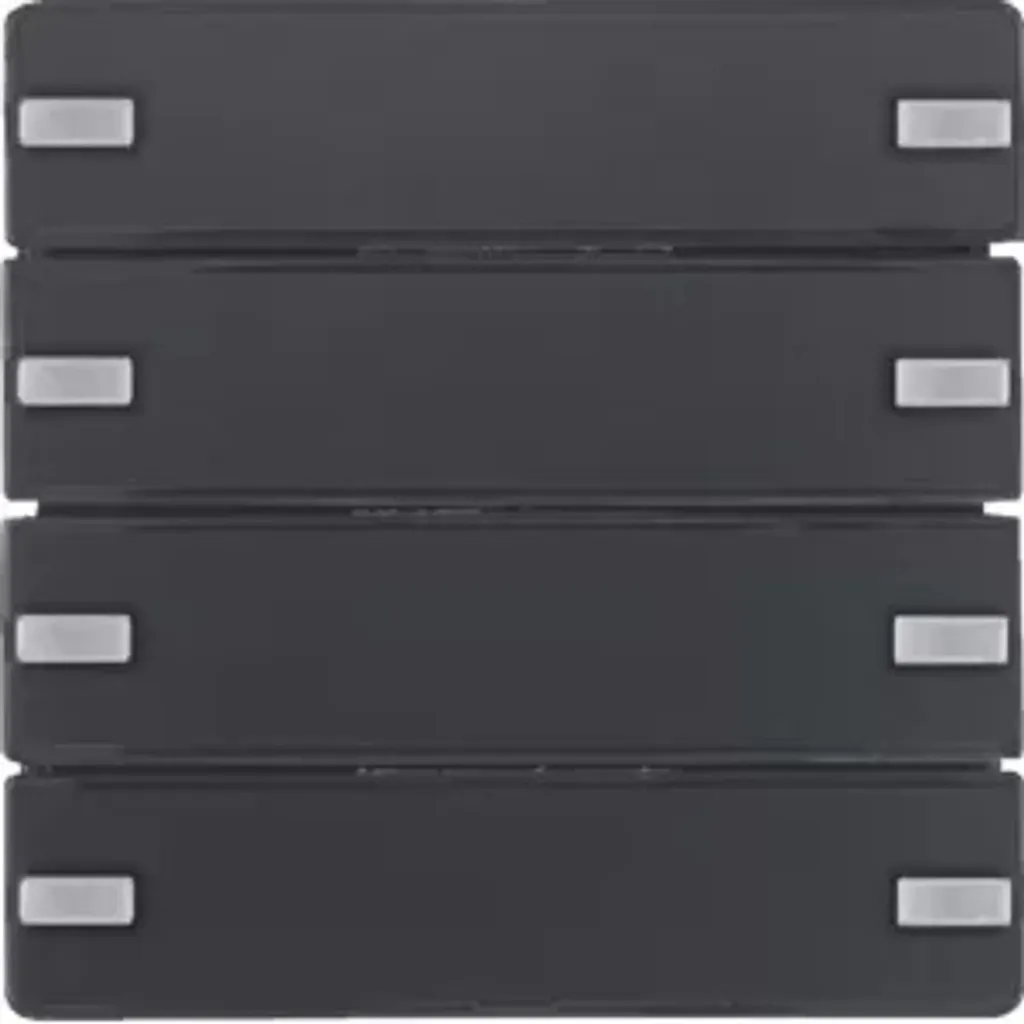 Simplifiez votre Domotique KNX avec le Berker Tastsensor 4f Anthracite