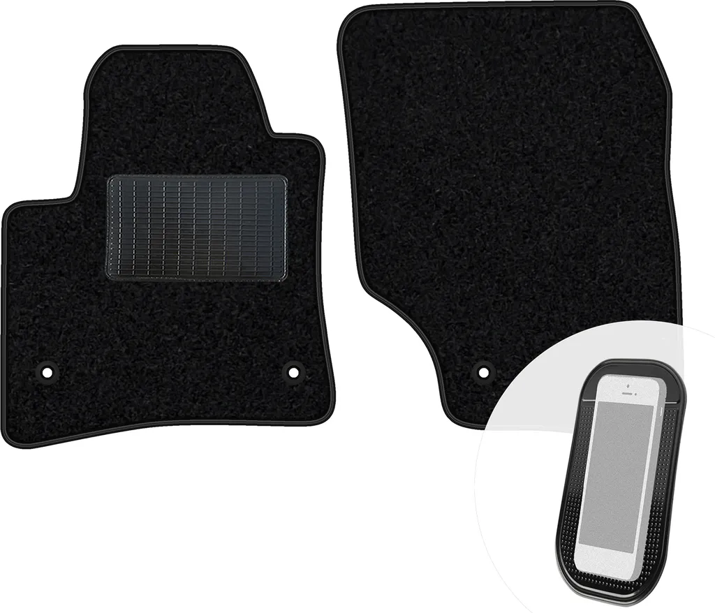 Tappetini Anteriori Velours Porsche Cayenne I S Turbo 02-10 Moto-MOLTICO