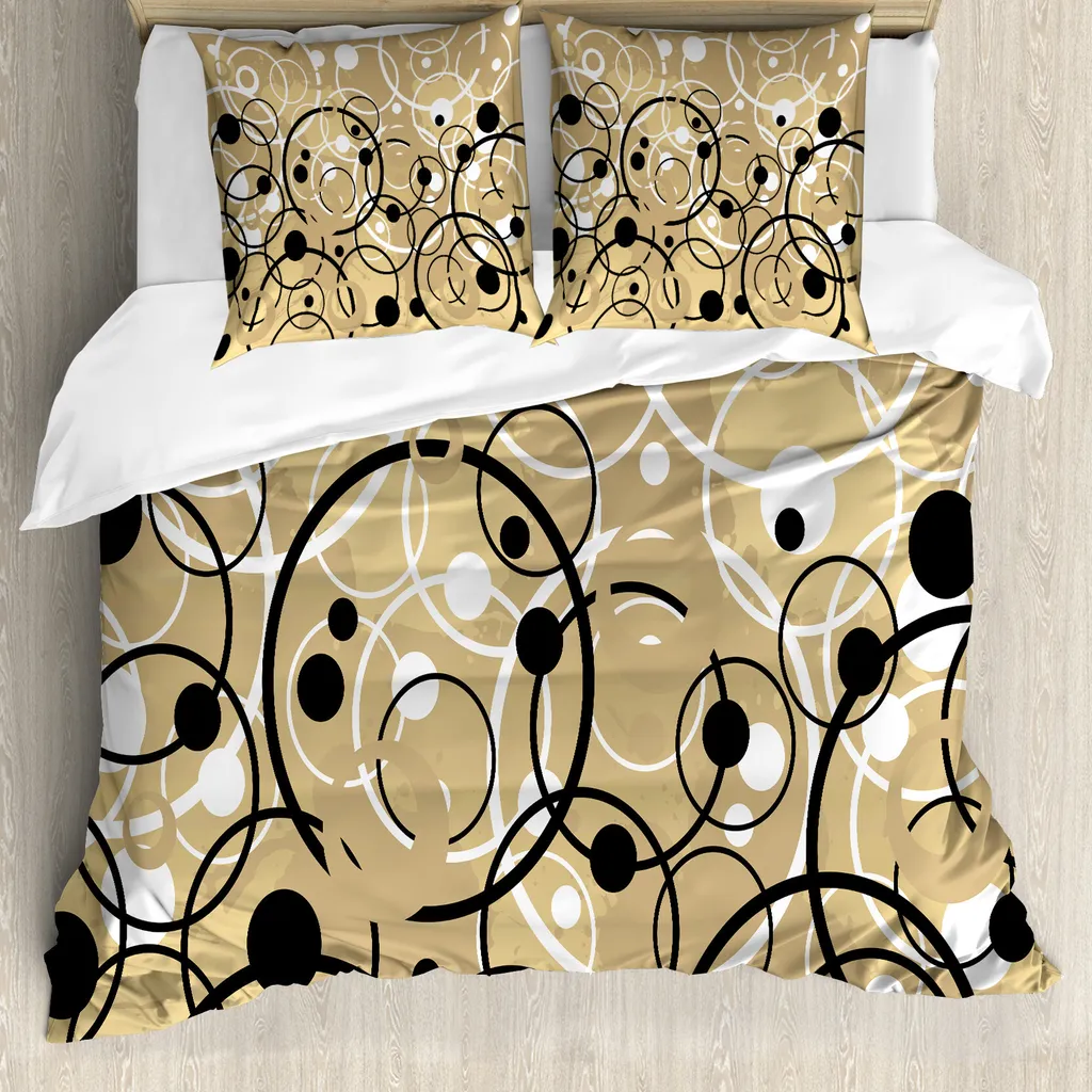 Copripiumino 200x200 ABAKUHAUS Retro Funky - Lavabile e Sicuro