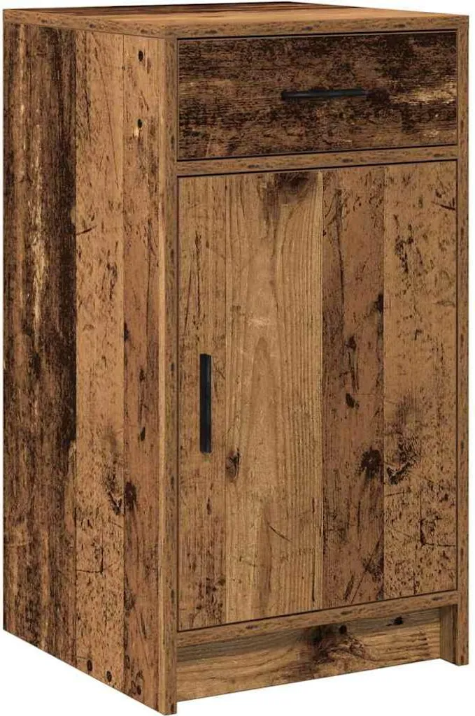 Credenza in legno di recupero 40 x 40,5 x 75 cm Materiale a base di legno