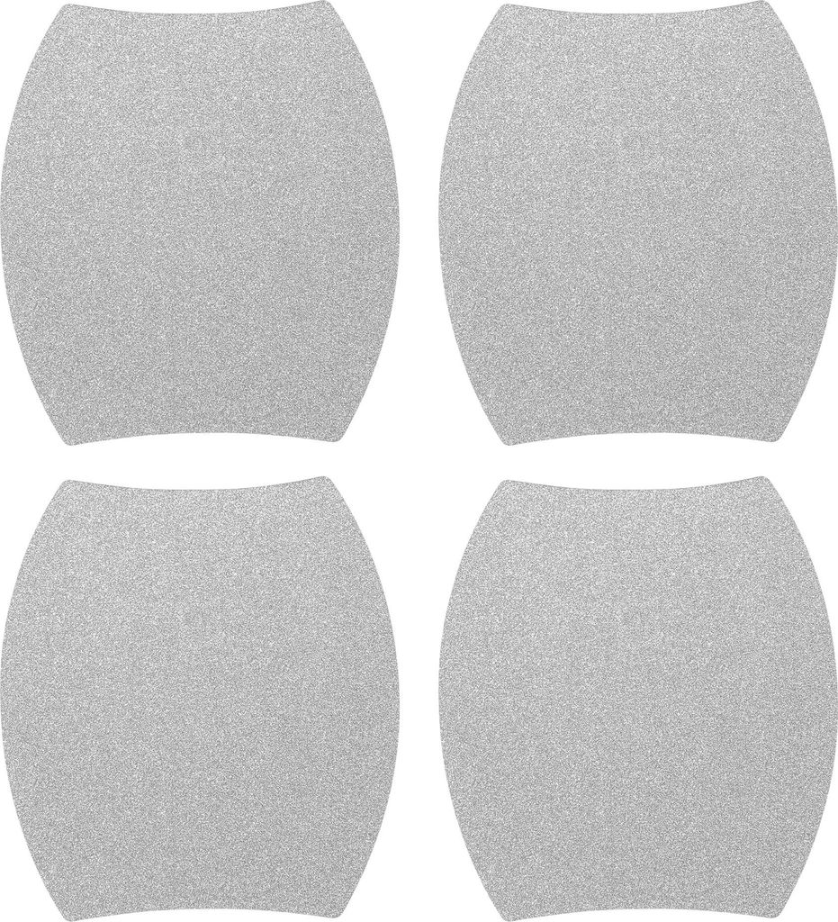 4 Stk. 90x100mm Universaler Magnetischer Auto-Türbecher-Schutzfolienaufkleber - Auto-Türgriff-Schutzfolie gegen Kratzer - Mattes Silberton