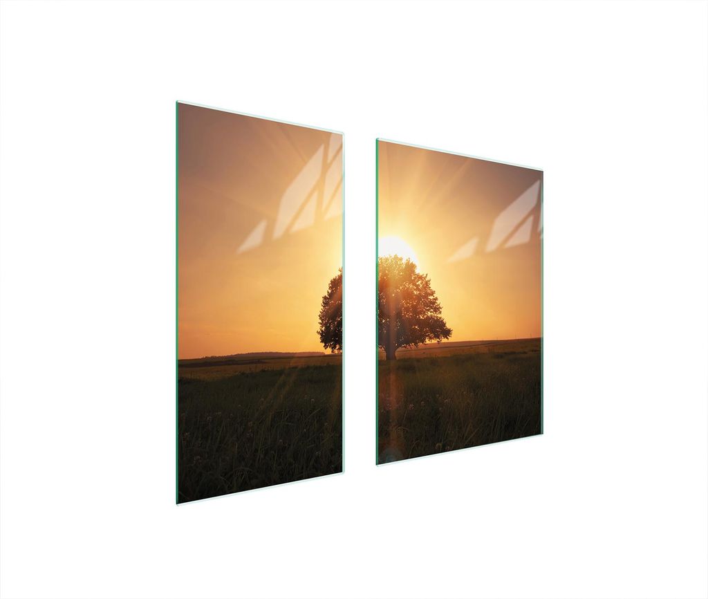 Glasschutzplatte Board 75X52 Tree