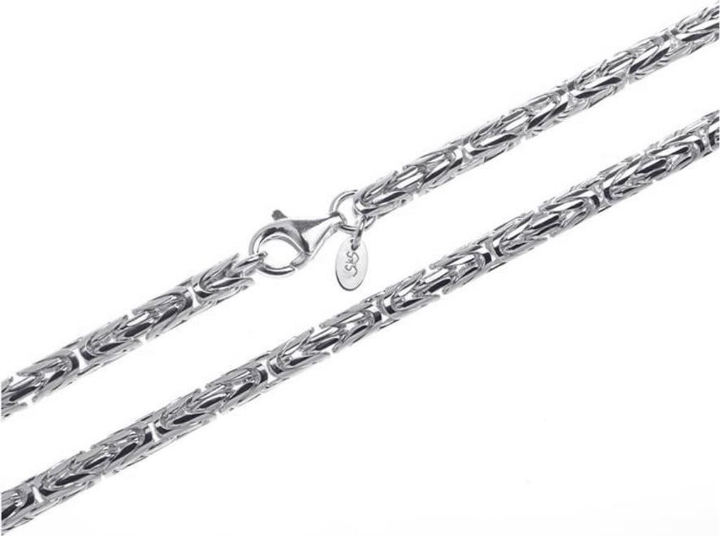 SILBERKETTEN STORE Königskette, rund 4mm - 925 Silber, Produktbild 