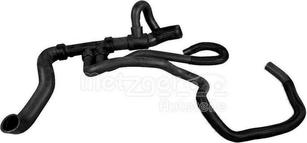 Kühlerschlauch links unten von Motor nach Kühler METZGER für u.a. RENAULT LAGUNA